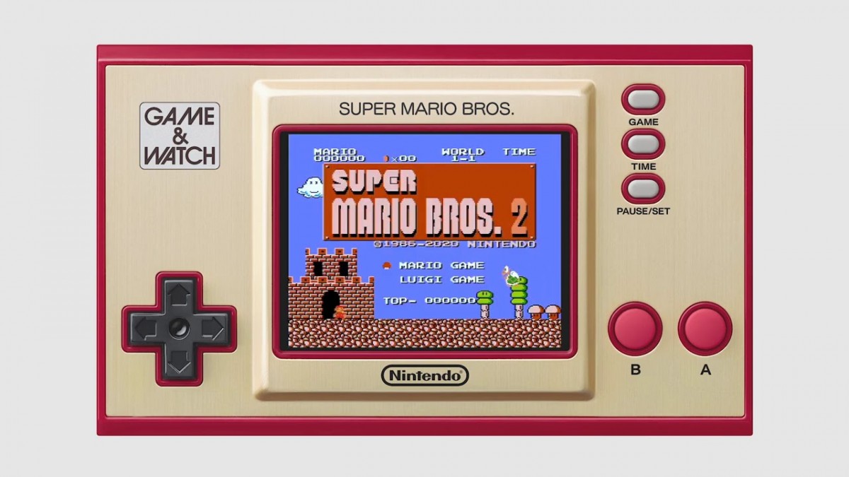 Idée cadeau pour Noël : La petite Game et Watch Super Mario Bros System à 29.99 euros