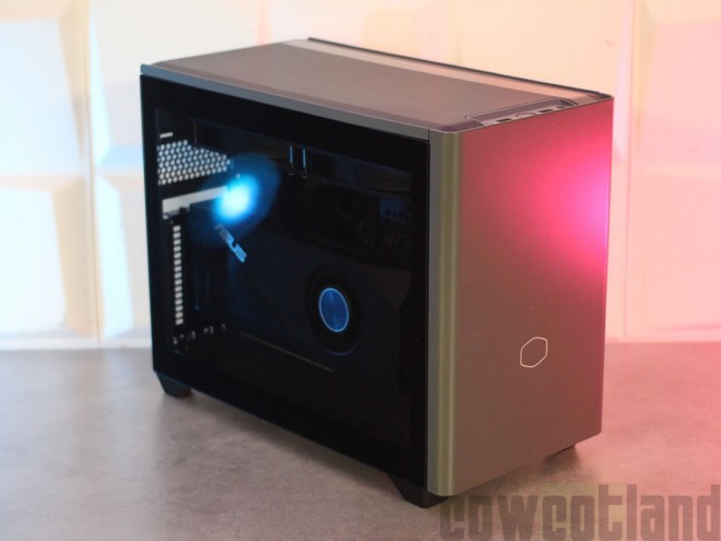 Test boitier Cooler Master NR200P MAX cowcotland