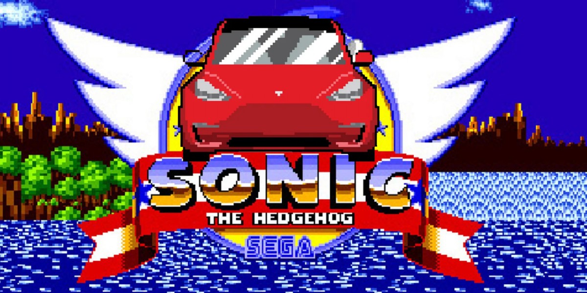 Une fois que votre Tesla Model 3 vous sera livrée, vous pourrez jouer à  Sonic, enfin si votre voiture est livrée un jour