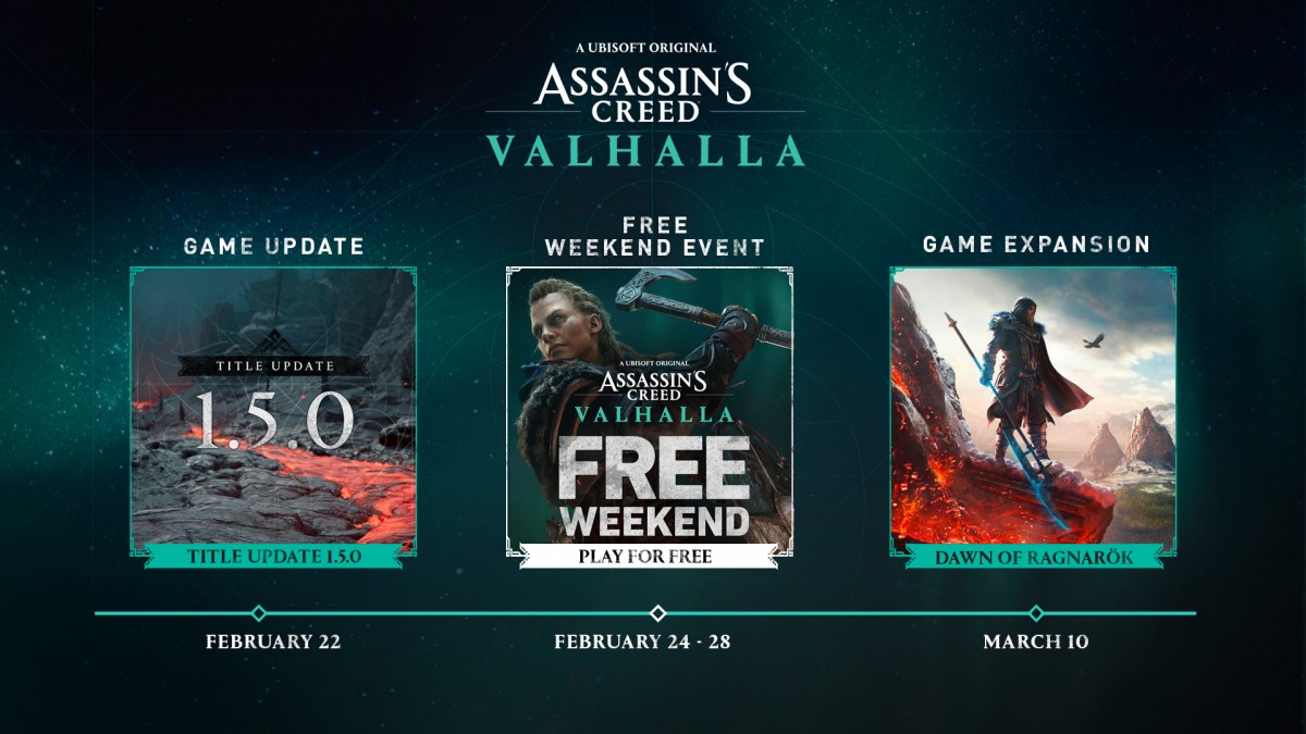 Bon Plan : Assassin's Creed Valhalla jouable gratuitement du 24 au 28 février