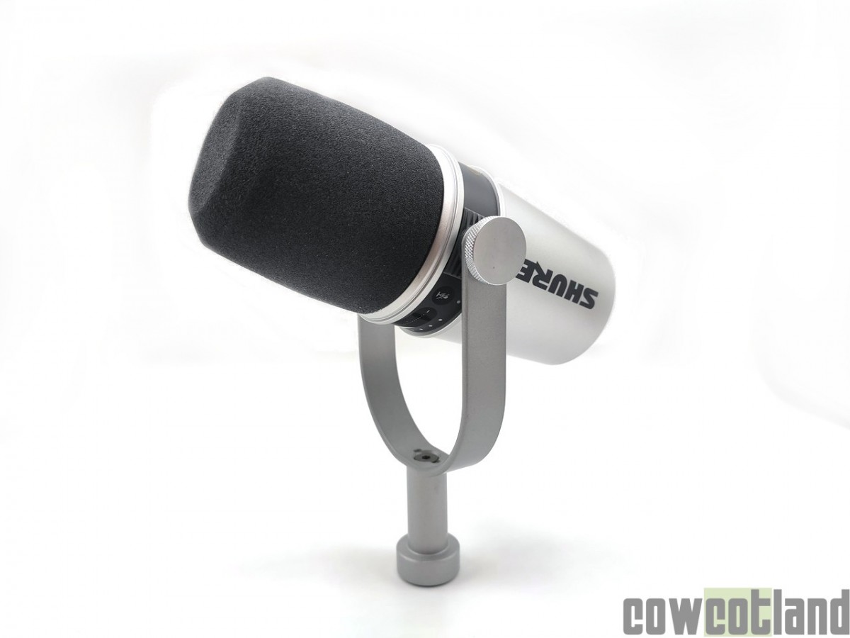 [Cowcotland] Test micro Shure MV7, le meilleur microphone cardioïde USB !