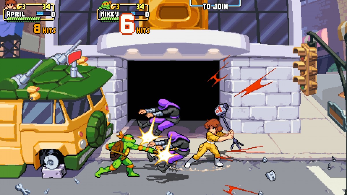 Teenage Mutant Ninja Turtles: Shredder's Revenge aura Maître Splinter en personnage jouable