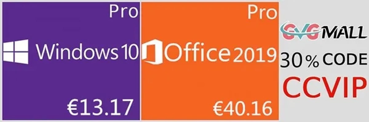 Microsoft Windows 10 Pro à vie pour 13 euros, Office 2019 à 40 euros, les ventes de printemps