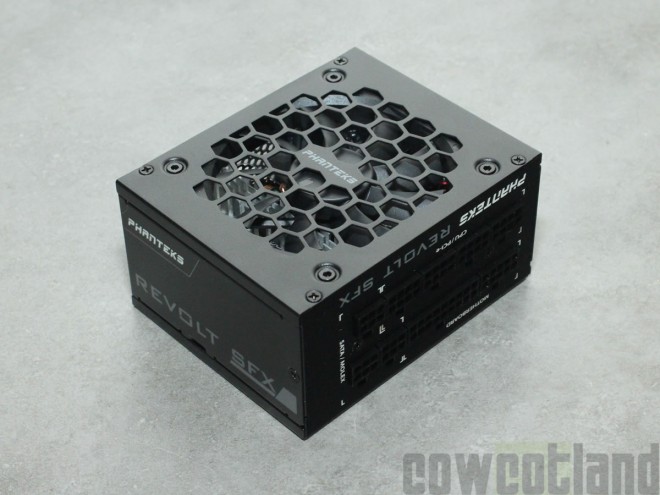 Test alimentation Phanteks Revolt SFX 750 Platinum cowcotland