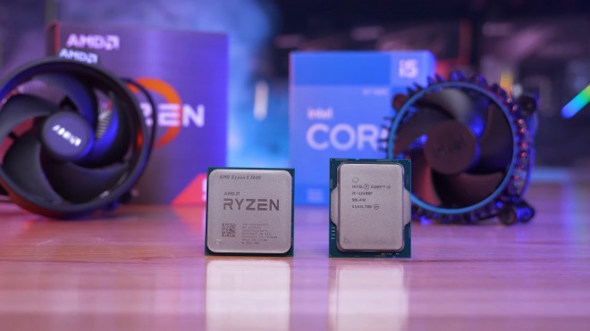 amd-ryzen-5-5600 versus intel-core-i5-12400F gaming