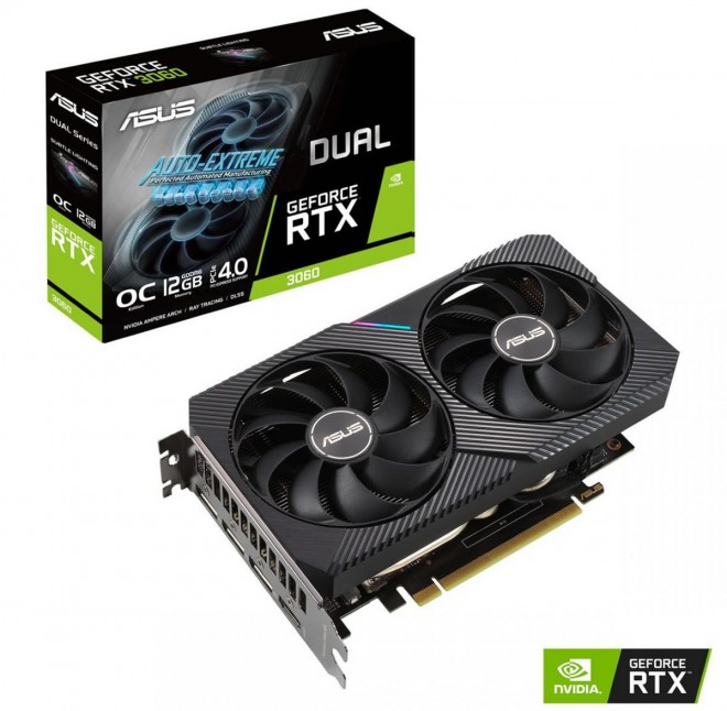 ASUS GeForce RTX3060 OC-Dual-12Go 499-euros