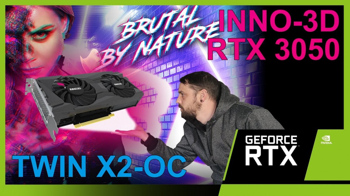 [Cowcot TV] INNO 3D RTX 3050 Twin X2 Oc : Petite grosse carte, petit gros prix ???