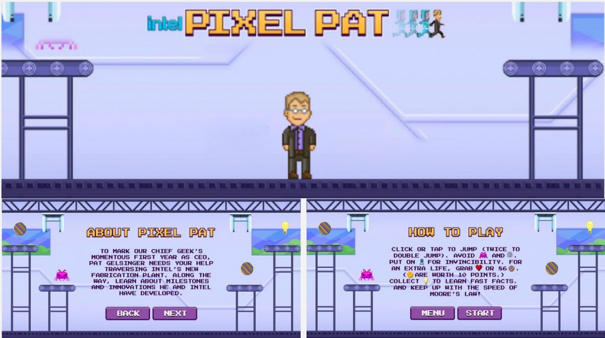 Pixel Pat, le jeu par Intel qu'il est mieux que Pat Patrouille