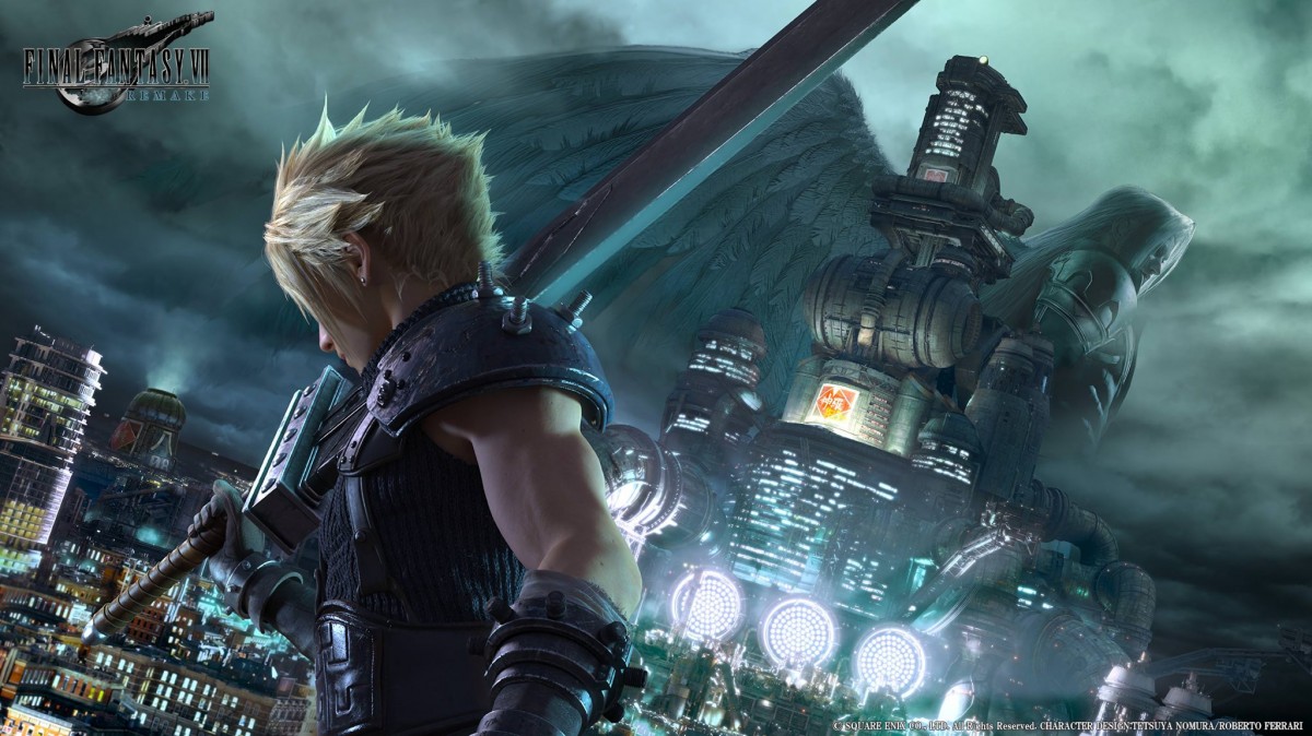 Le jeu Final Fantasy VII Remake en vue isométrique