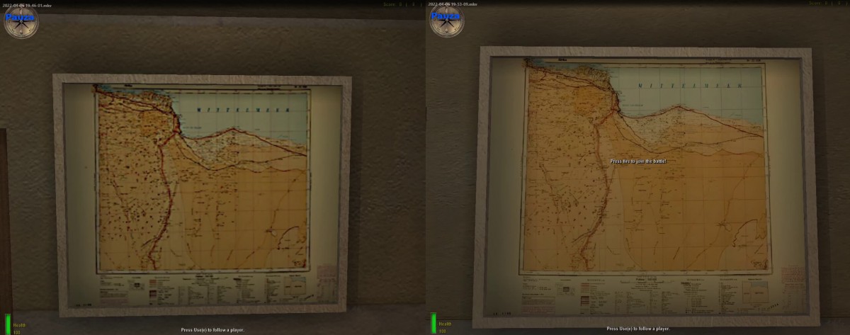 Le jeu Medal of Honor Allied Assault profite également de textures HD grâce à l'IA