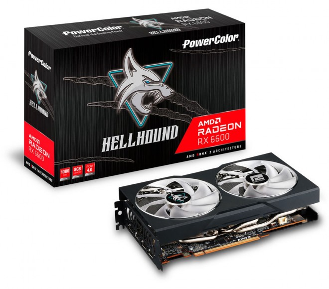PowerColor Radeon RX 6600 HellHound 379-euros
