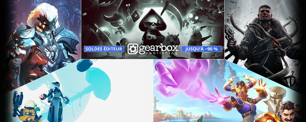 Bon Plan : promotions Gearbox chez Steam !