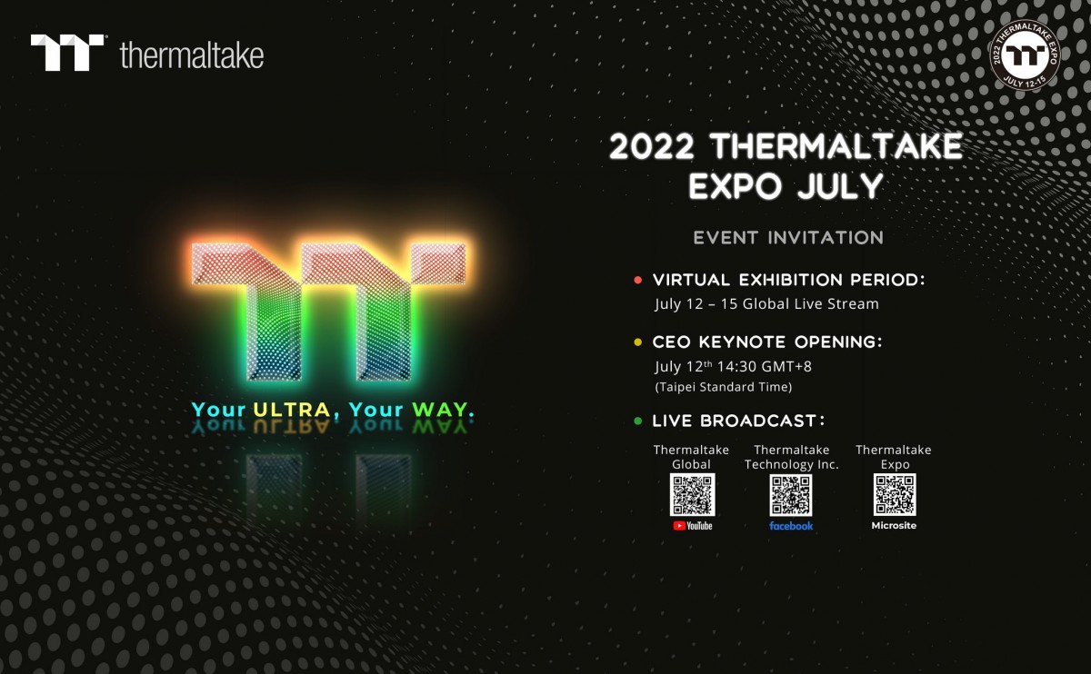 2022 Thermaltake Expo July, plus que quelques jours !
