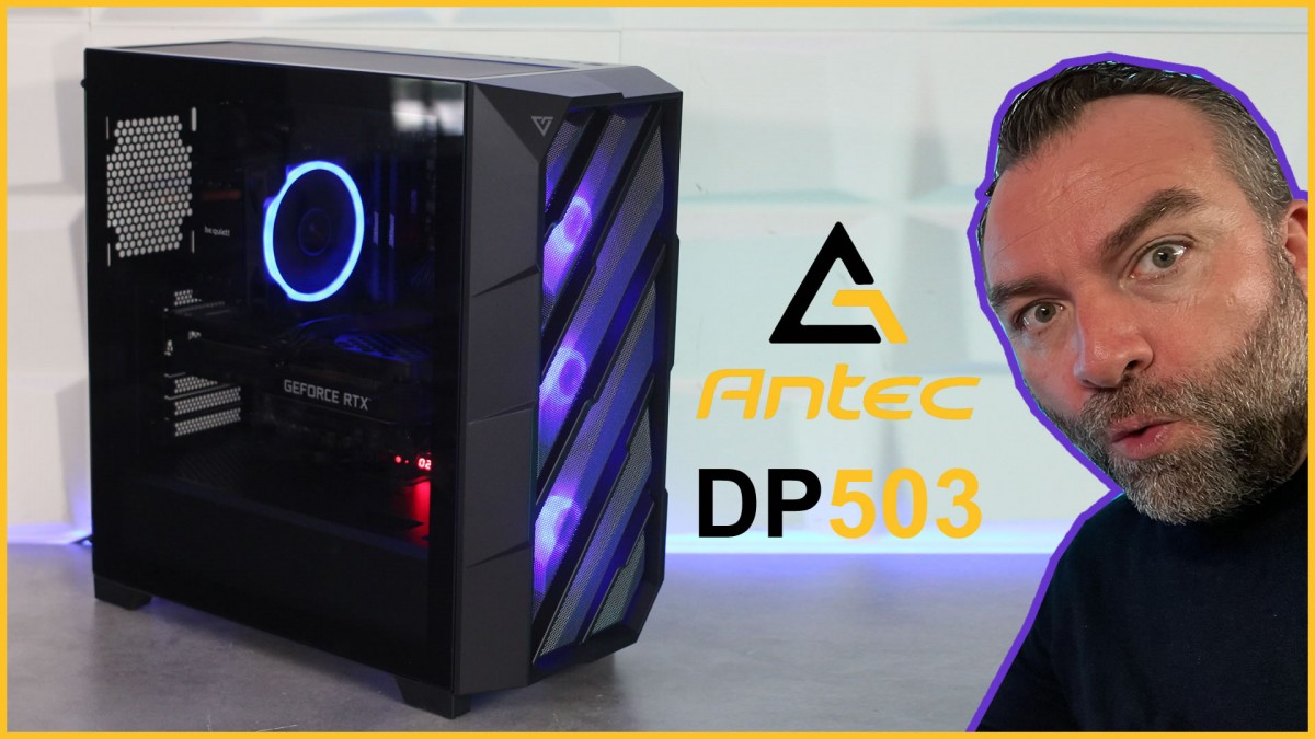 ANTEC DP503 : Un nouveau boitier E-ATX orienté Airflow et RGB