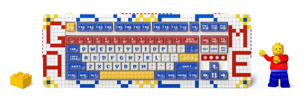 MelGeek Pixel, un clavier qui semble trop confortable ; et compatible Lego