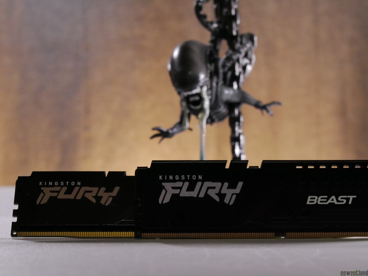 Test mémoire DDR5 Kingston Fury 2 x 16 Go 5200 C40, on aurait pas cru !
