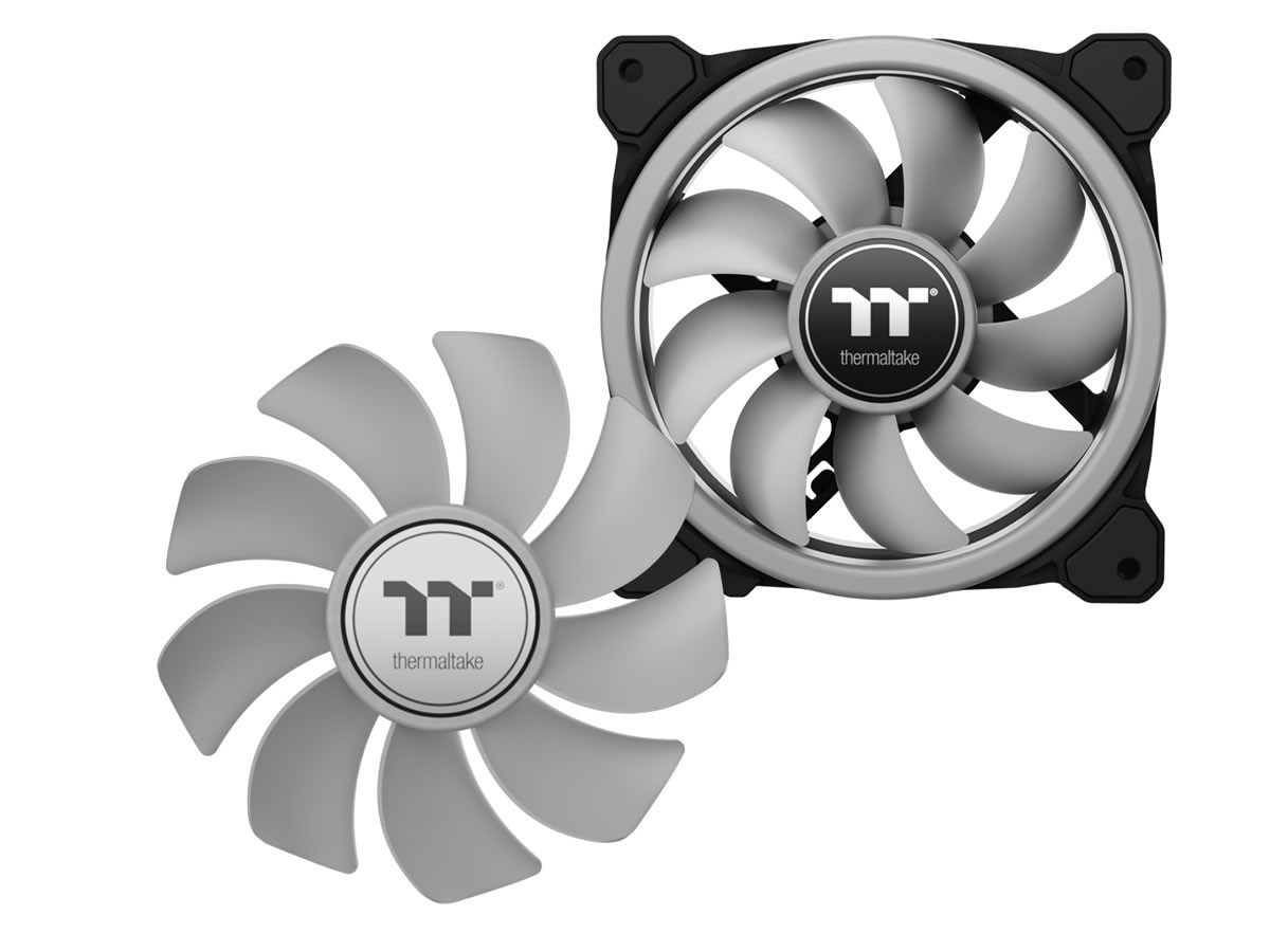 [Maj] Thermaltake officialise ses ventilateurs SWAFAN, avec deux jeux de pales