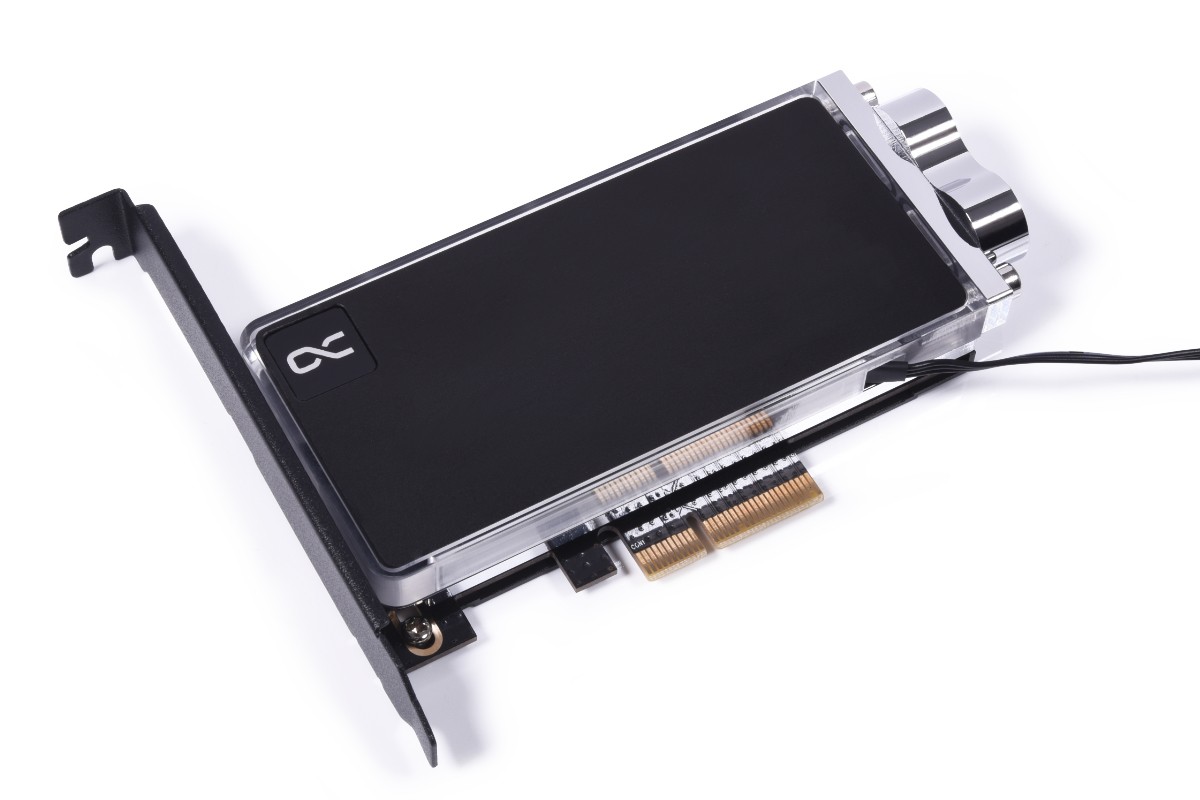 Alphacool Core M.2 NVMe PCIe 4.0 Liquid Cooler, pour garder ton SSD M.2 au frais
