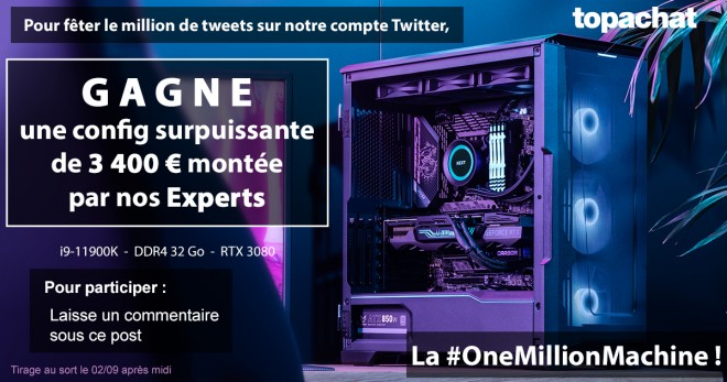concours topachat onemillionmachine
