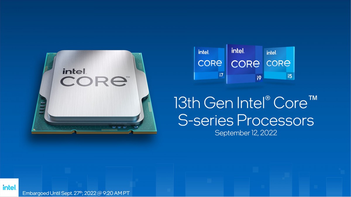 Intel annonce ses processeurs Raptor Lake-S de 13ème génération