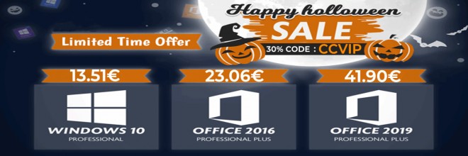 GVGMall, 13 euros pour Windows 10 Pro et 23 euros pour Office 2016, peur sur les prix