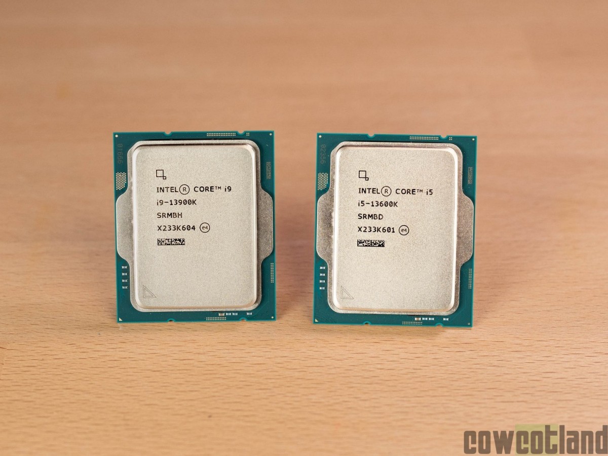 Test processeurs Intel Core i5-13600K et Core i9-13900K : l'un d'eux sera un best-seller !