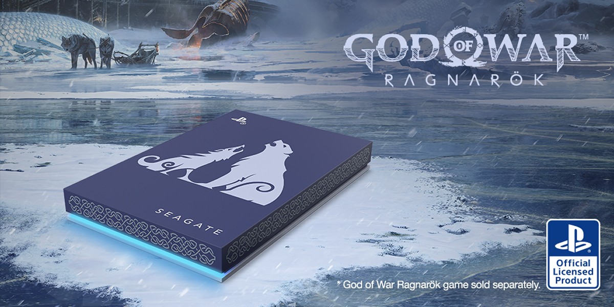 God of War Ragnarök : Seagate dévoile un disque dur de 2 To aux