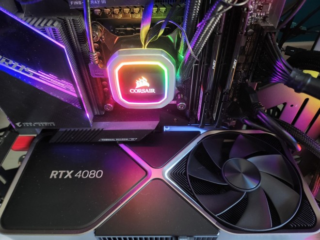 test carte graphique nvidia geforce rtx4080 founders edition