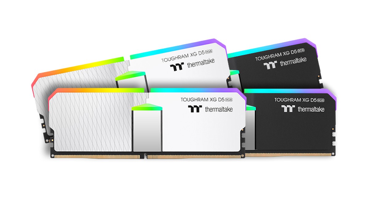 AMD EXPO et 6200 MT/s pour la TOUGHRAM XG RGB D5 de Thermaltake