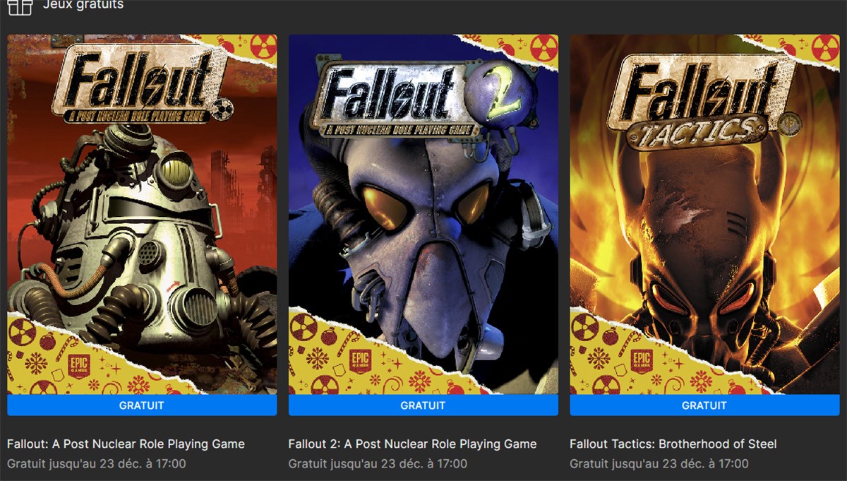 Bon Plan : Fallout Tactics: Brotherhood of Steel chez Epic