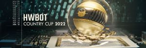 HWBOT Country Cup 2022, direction la deuxième place...