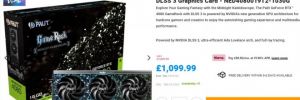 La GeForce RTX 4080 disponible à 1274 euros, donc sous...