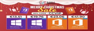Une licence pour Noël avec GVGMALL : Windows 10 Pro à...