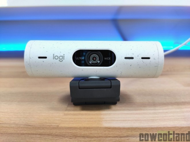 Test webcam Logitech Brio 500