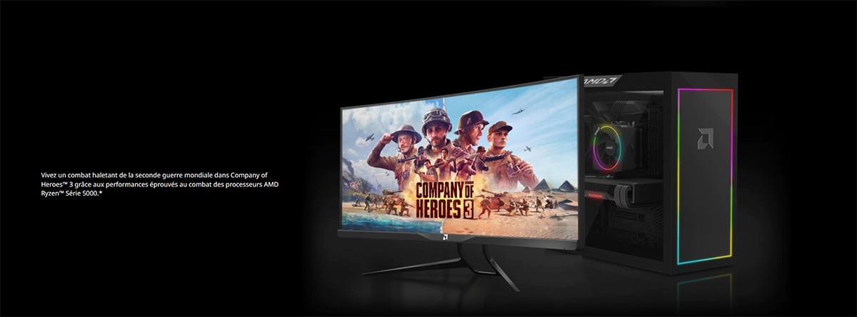 AMD offre le jeu Company of Heroes 3 lors de l'achat de certains Ryzen 5000
