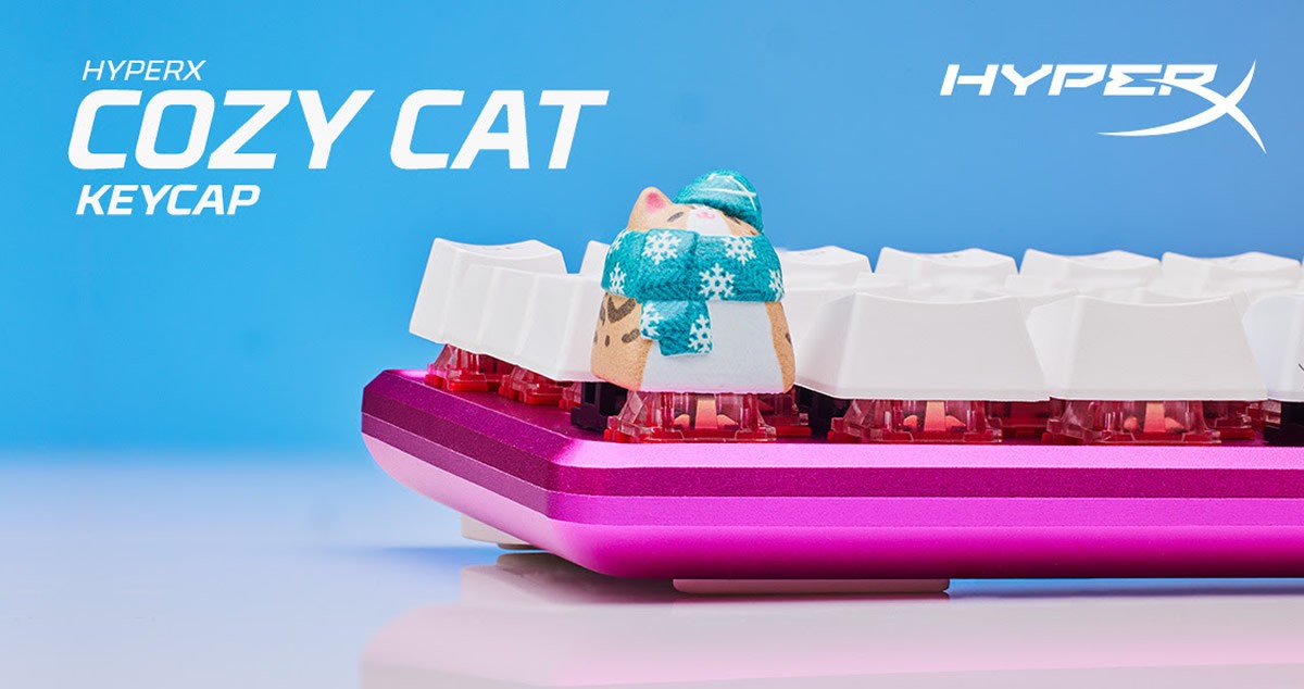 HyperX lance Coco the Cozy Cat, une première touche collector imprimée en 3D
