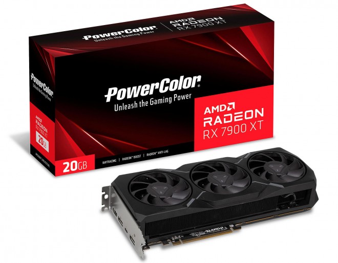 La PowerColor AMD Radeon RX 7900 XT 20Go à 996 euros