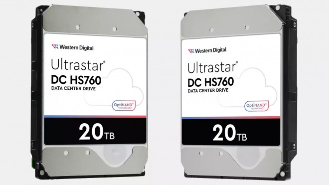 WD Ultrastar DC-HS760 HDD 20-to