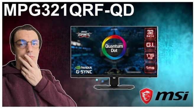 MSI Optix MPG321QRF-QD : Du 32 pouces QHD Quantum Dot à 170 Hz
