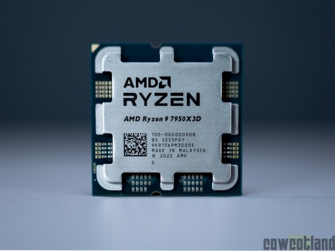 Test processeur AMD Ryzen9 7950X3D