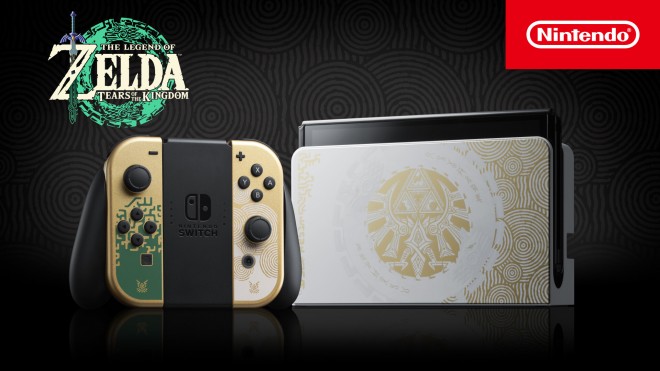 Nintendo Switch OLED Model The-Legend-of-Zelda 359-dollars