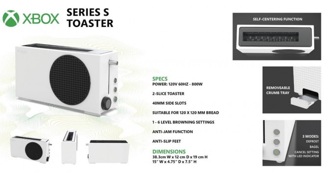 toaster microsoft xbox-series-s