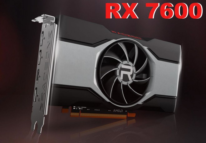 AMD Radeon RX7600XT carte graphique