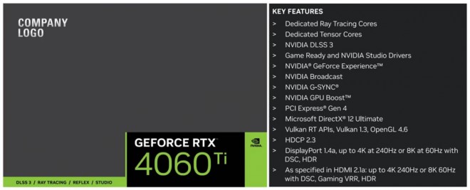 GeForce RTX 4060 Ti : un tarif de 450 dollars en ligne de mire ???