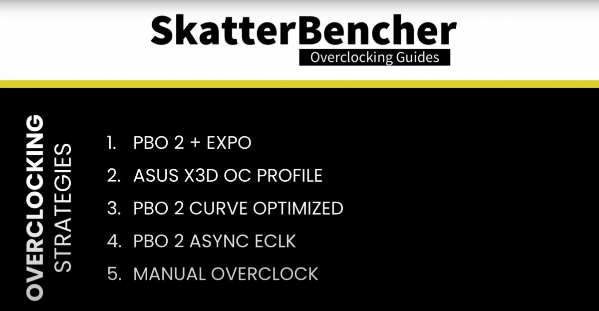 Overclocker le 7800X3D ? Oui, c'est possible avec SkatterBencher !