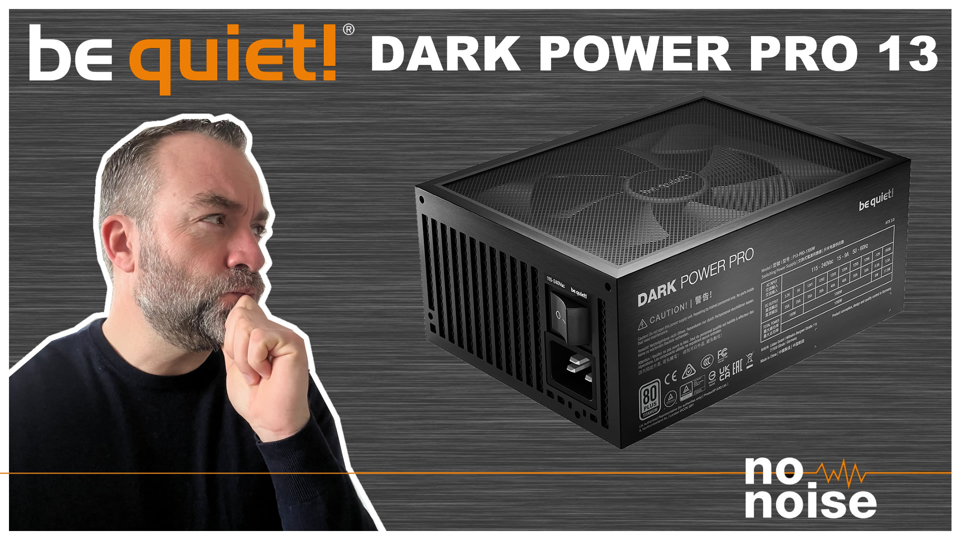 Be Quiet! Dark Power 13 80+ TITANIUM (750W) - Alimentation