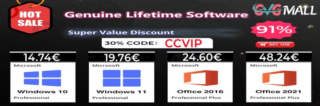 En mai, Microsoft Windows 10 Pro tombe à 12 euros, -91 % de ristournette !!!