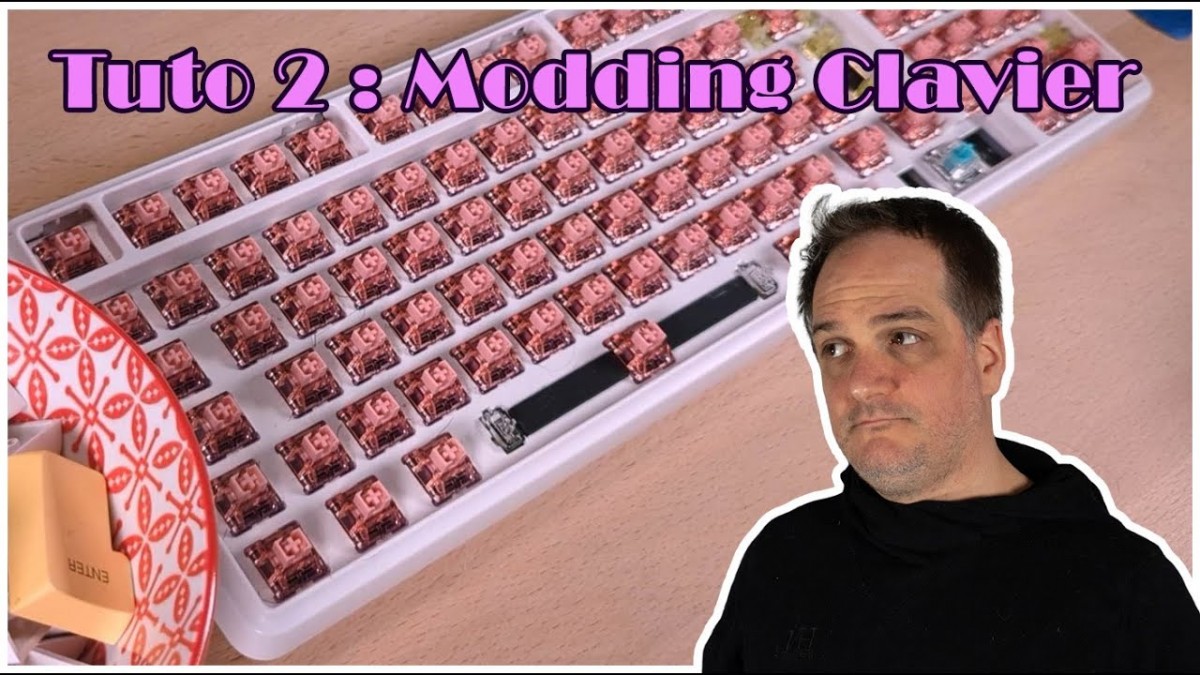 Tuto modding clavier, partie 2 sur 3 : Band Aid Mod et Holee Mod ! Pardon ?