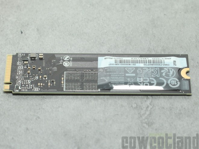 test SSD Corsair MP700 2-to
