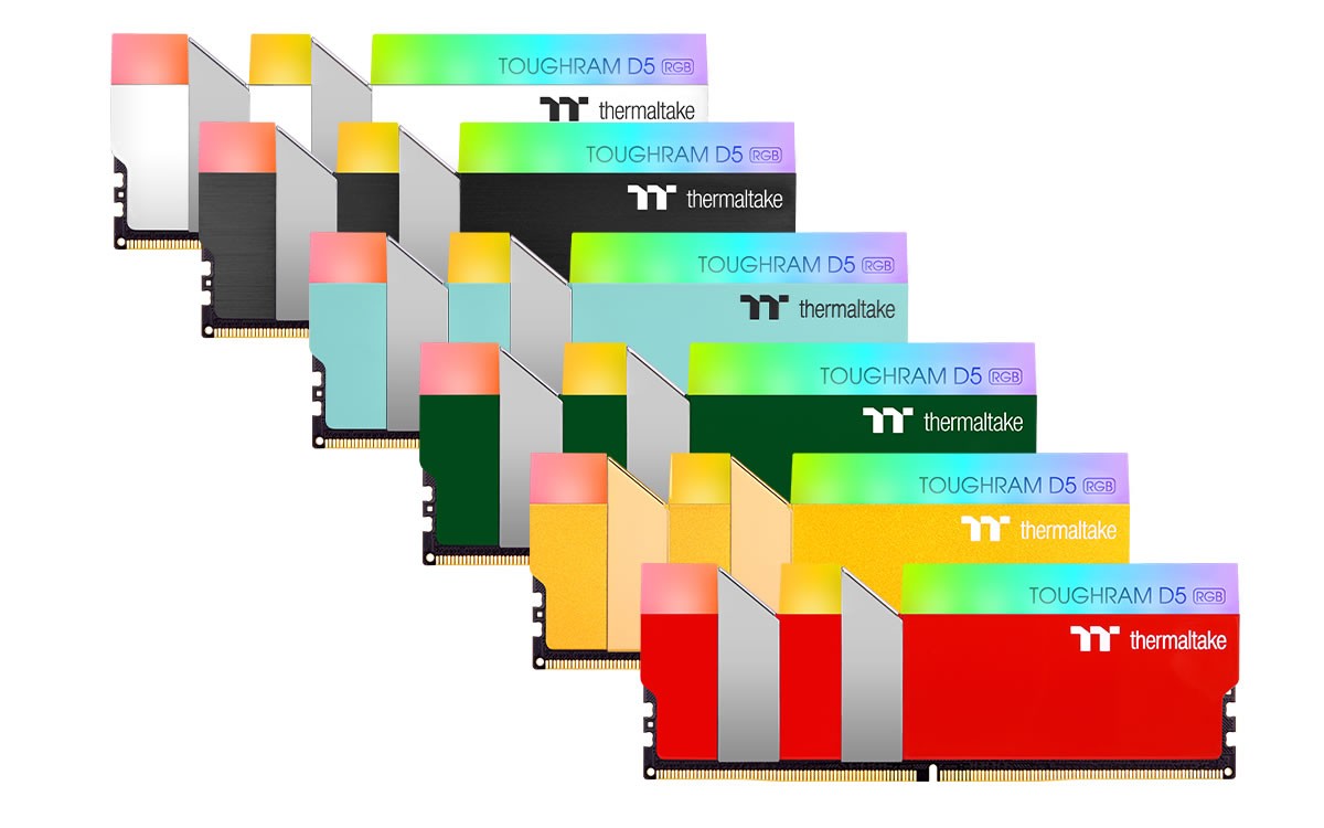 Thermaltake de retour dans la couleur avec la mémoire TOUGHRAM RGB D5 à 5600 MT/s